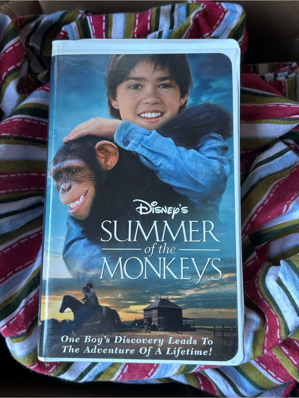 Vintage 1998 VHS Disney’s Summer of the Monkeys. Never Used.